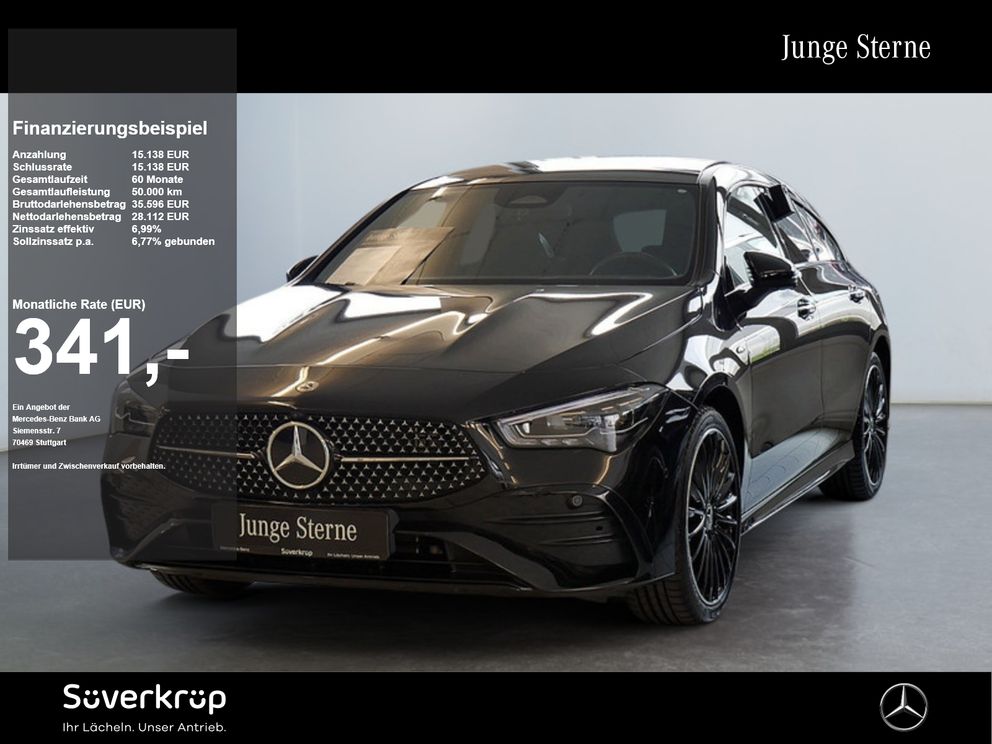 MERCEDES-BENZ CLA 250 e SB , AMG BURM NIGHT MEMO MULTI 360 PDC