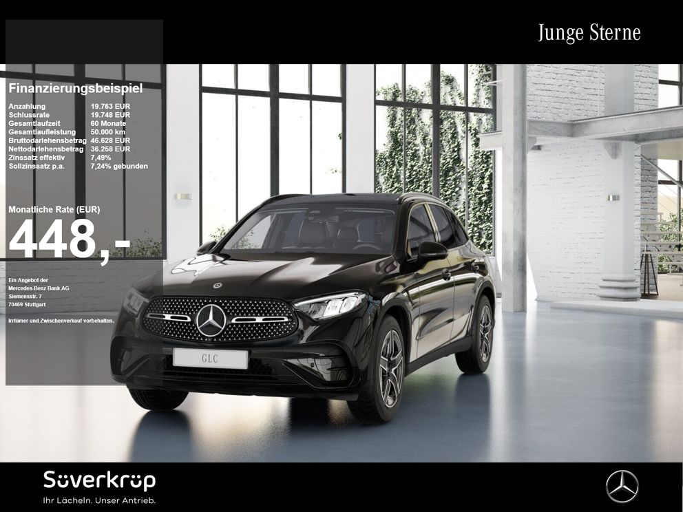 MERCEDES-BENZ GLC 220 d 4M | AMG BURM NIGHT MEMO 360 AHK DISTR