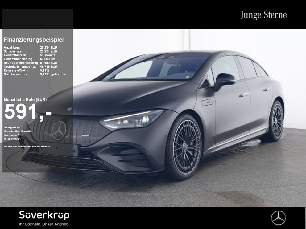 MERCEDES-BENZ EQE 53 AMG 4M+ , NIGHT BURM PREMIUM DISTR SPUR