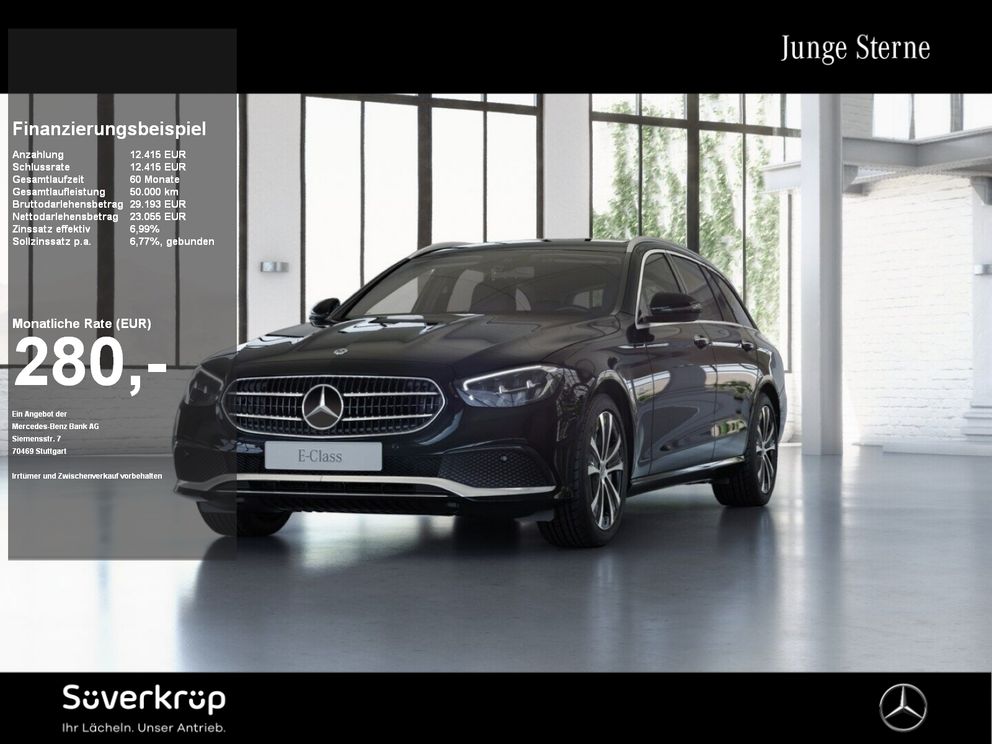 MERCEDES-BENZ E 300 T de 4M // AVANTGARDE WIDE AHK KAMERA SPUR