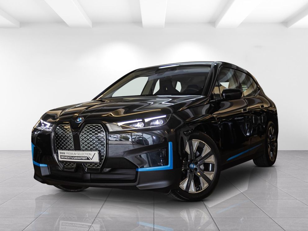 BMW iX xDrive40+Navi+HUD+360Kamera+Leder+e-Sitze+LED