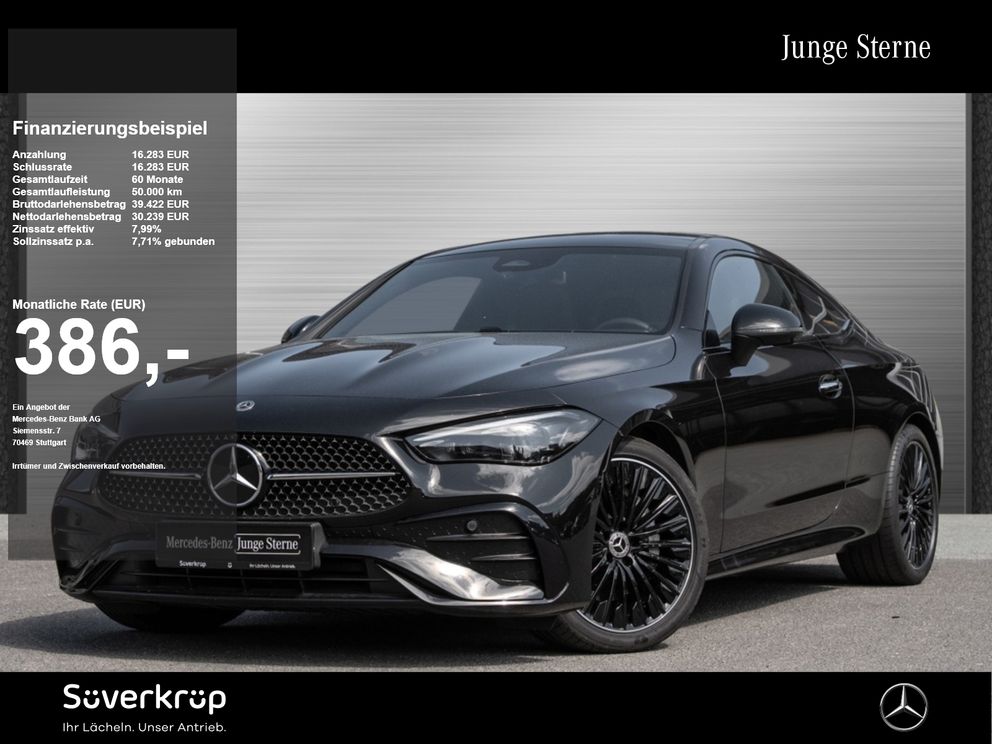 MERCEDES-BENZ CLE 220 d Coupé , AMG BURM NIGHT PREMIUM MEMO