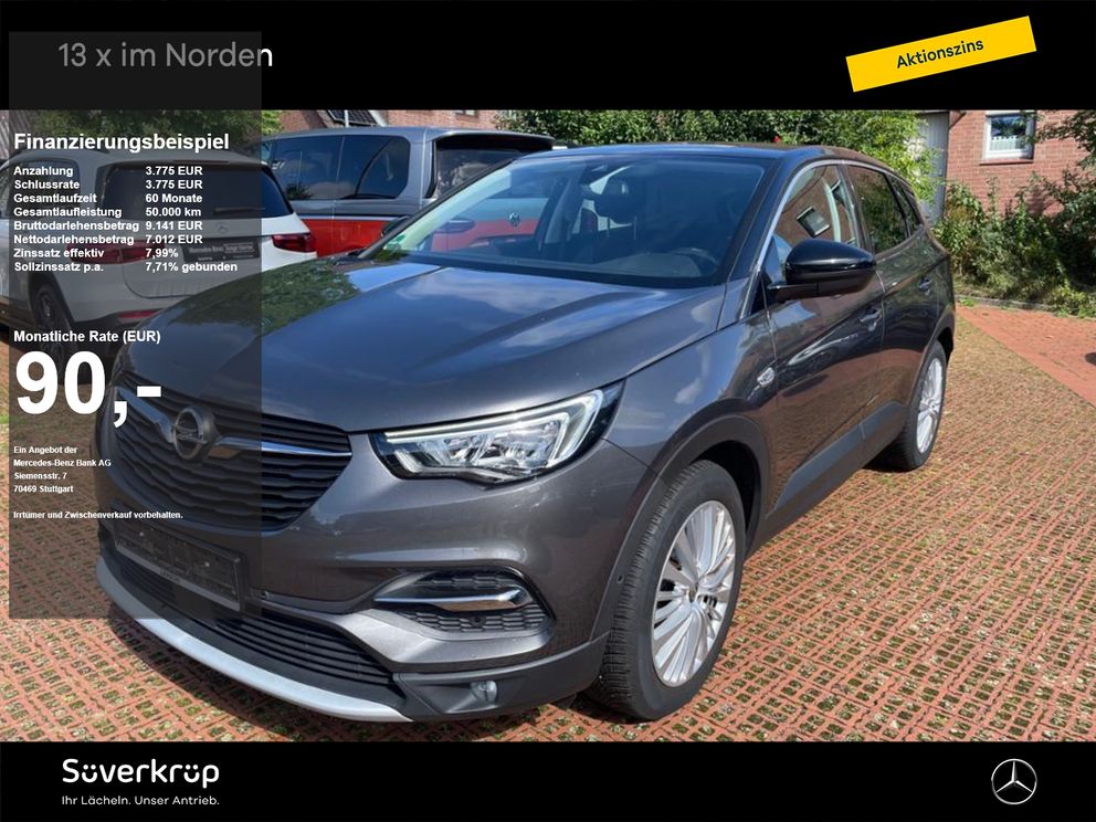 OPEL Grandland X 1.2 Turbo 120 Jahre  AHK KAMERA PDC