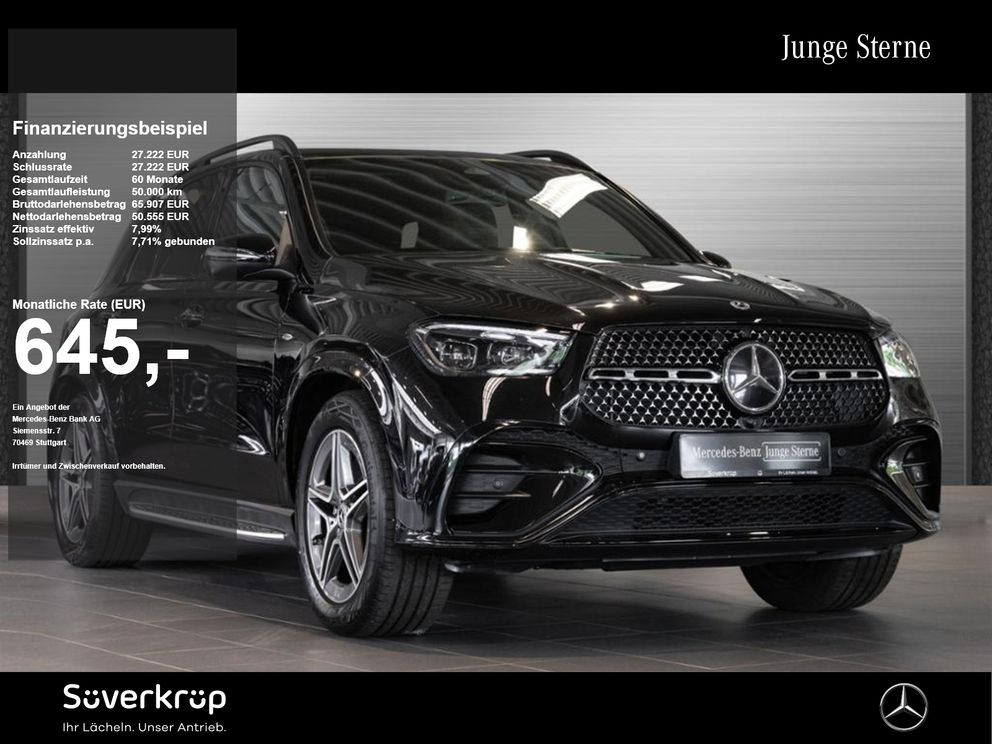 MERCEDES-BENZ GLE 400 e 4M , AMG BURM NIGHT WIDE MEMO MULTI