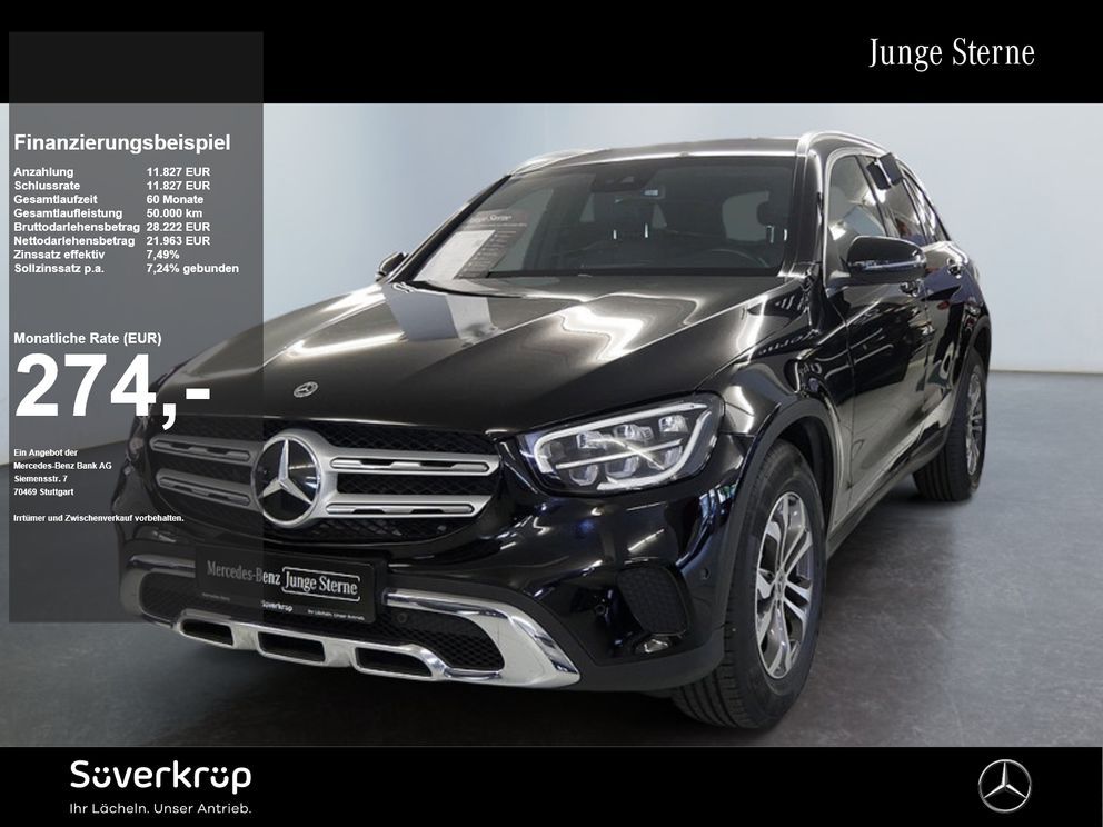 MERCEDES-BENZ GLC 220 d 4M // AHK KAMERA SPUR PDC SHZ