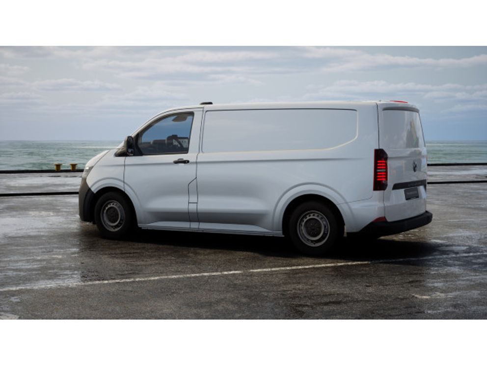 VW e-Transporter Kasten Motor: BEV 100 kW 70 kWh Getriebe: 1-Gang-Automatikgetriebe Radstand: 3100 mm KR