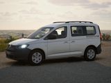 VW Der neue Caddy California 5-Sitzer Motor: 1,5 l TSI EU6 85 kW Getriebe: 7-Gang-Doppelkupplungsgetriebe Radstand: 2755 mm KR