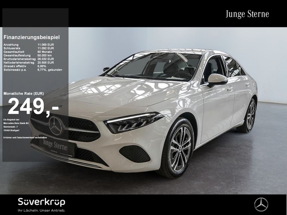 MERCEDES-BENZ A 250 e Limousine , PROGRESSIVE SPUR KAMERA PDC