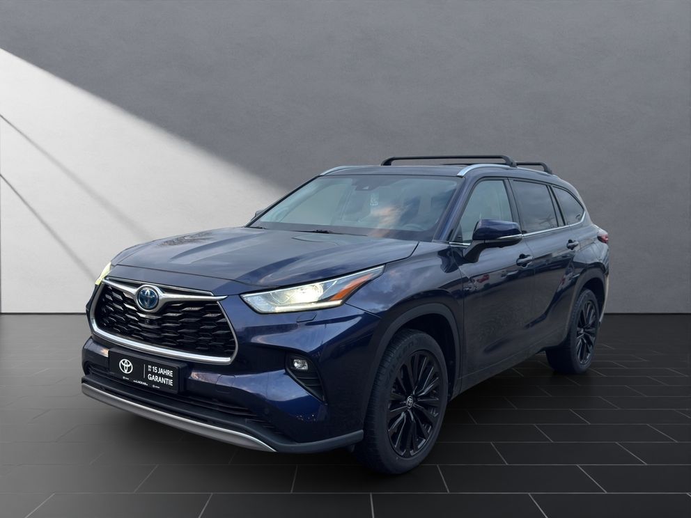 TOYOTA Highlander Hybrid Luxury 7 SITZER+LEDER+AHK+JBL