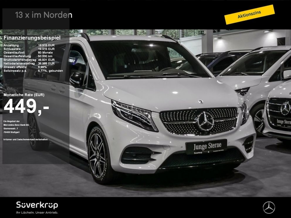 MERCEDES-BENZ V 250 AVANTGARDE EDITION Lang AMG/NIGHT/AHK/PANO