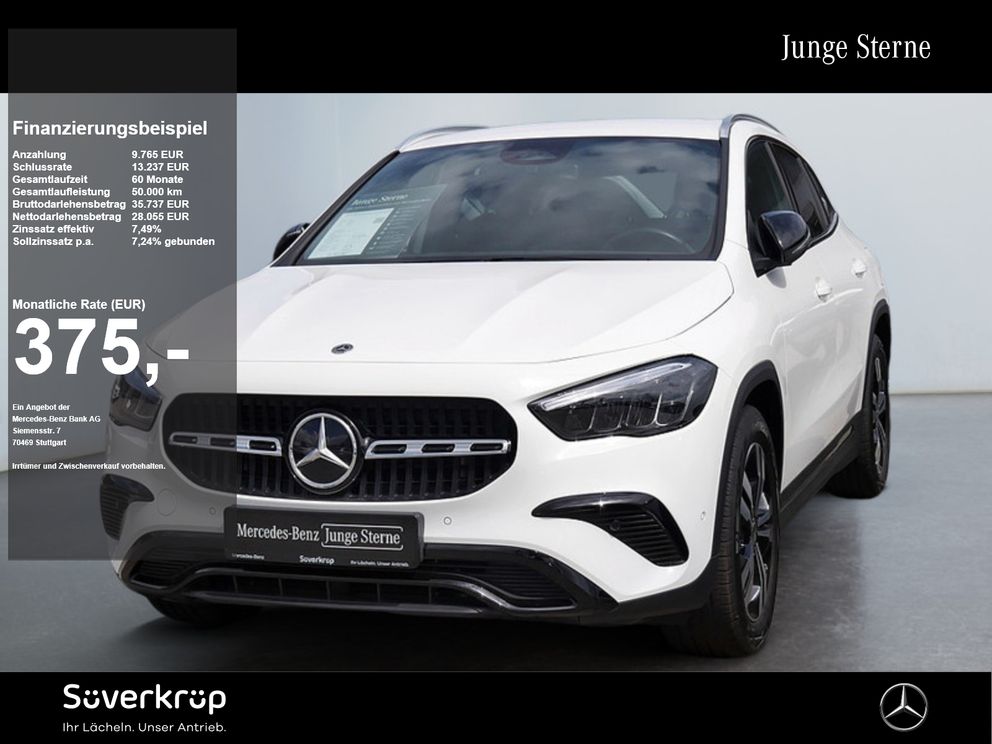 MERCEDES-BENZ GLA 200 , NIGHT PROGRESSIVE AHK KAMERA SPUR PDC