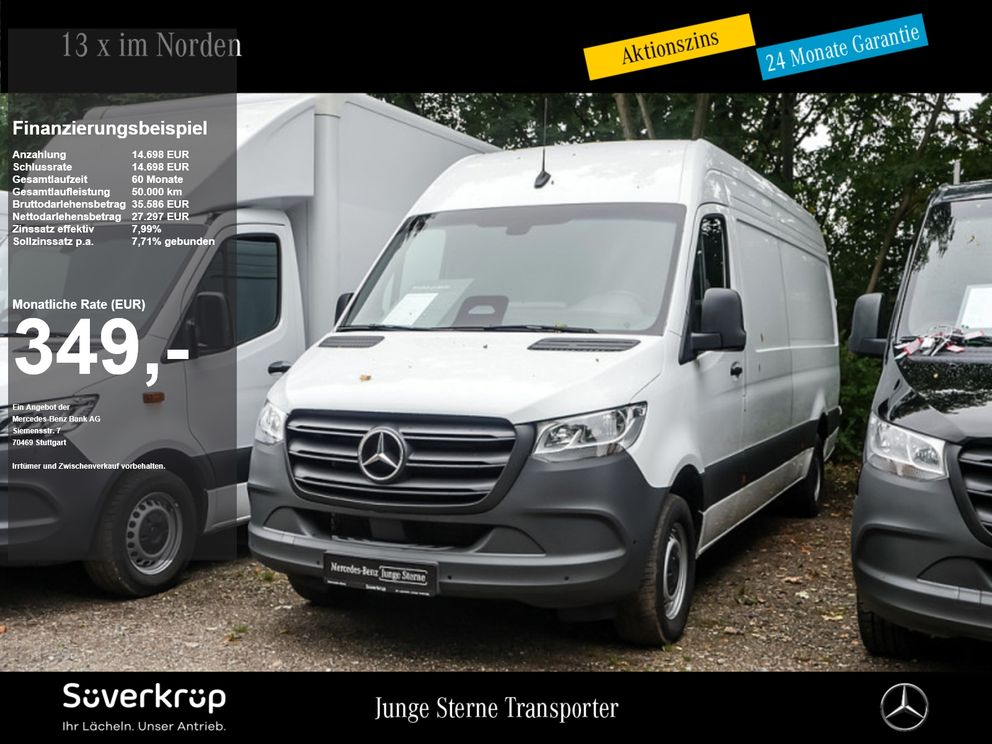 MERCEDES-BENZ Sprinter 317 KASTEN L3H2 WINTER KLIMA TEMPOMAT AUTOM