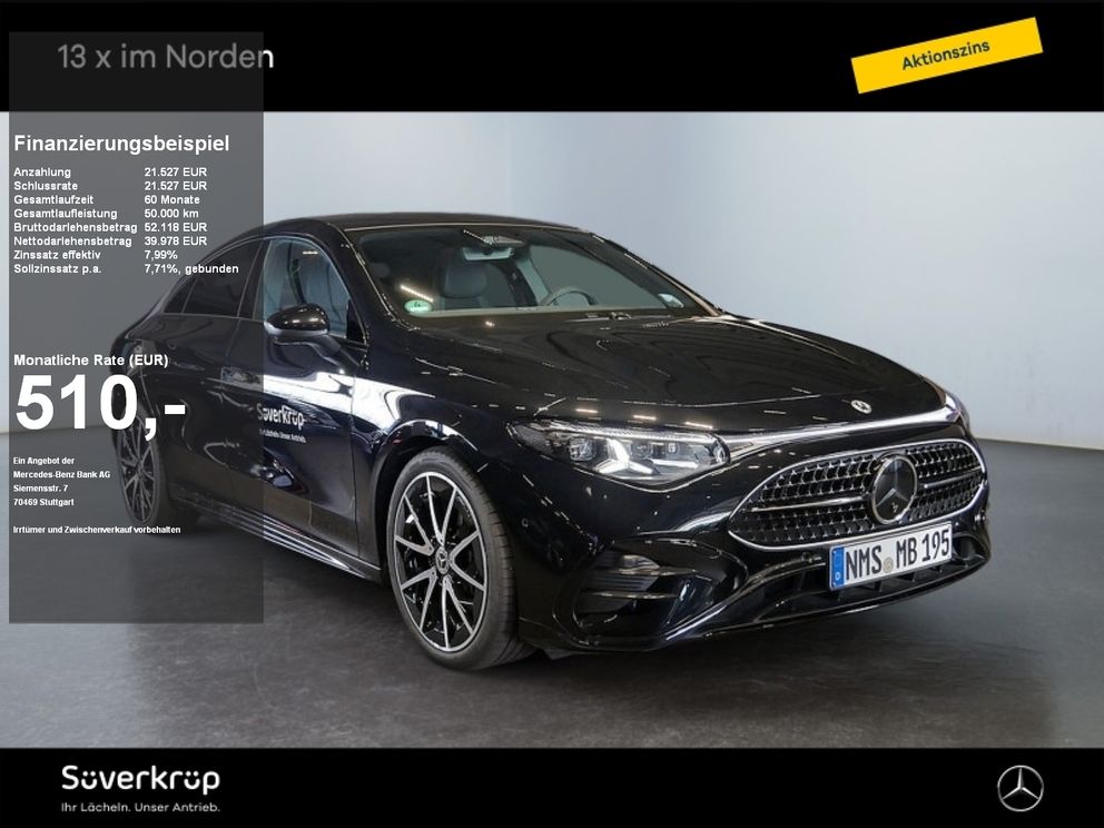 MERCEDES-BENZ CLA 200 AMG BURM NIGHT PREMIUM MEMO MULTI DISTR