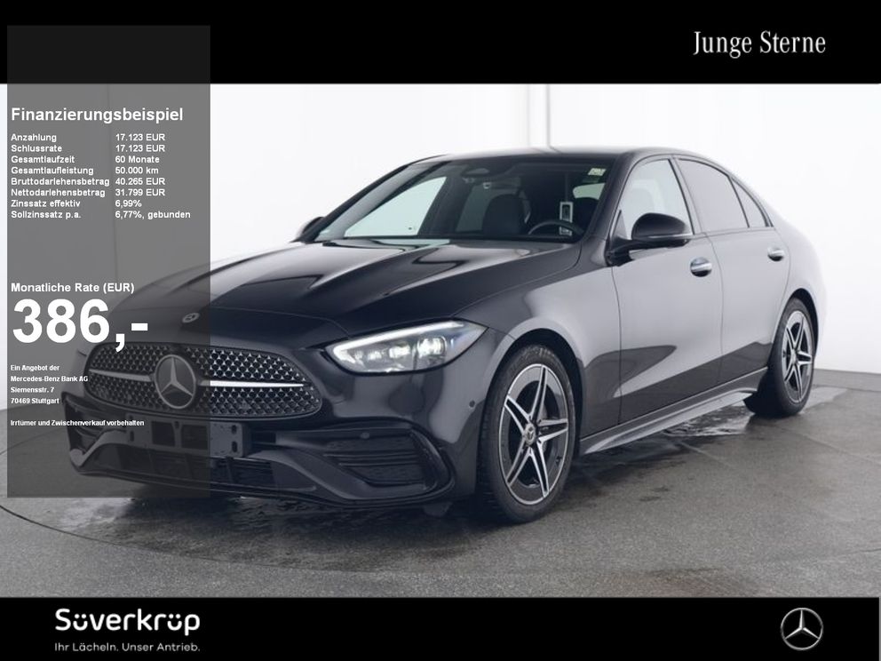 MERCEDES-BENZ C 220 d , AMG PREMIUM NIGHT SPUR PANO AHK 360