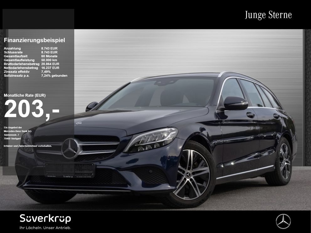 MERCEDES-BENZ C 220 d T AVANTGARDE KAMERA PDC SHZ