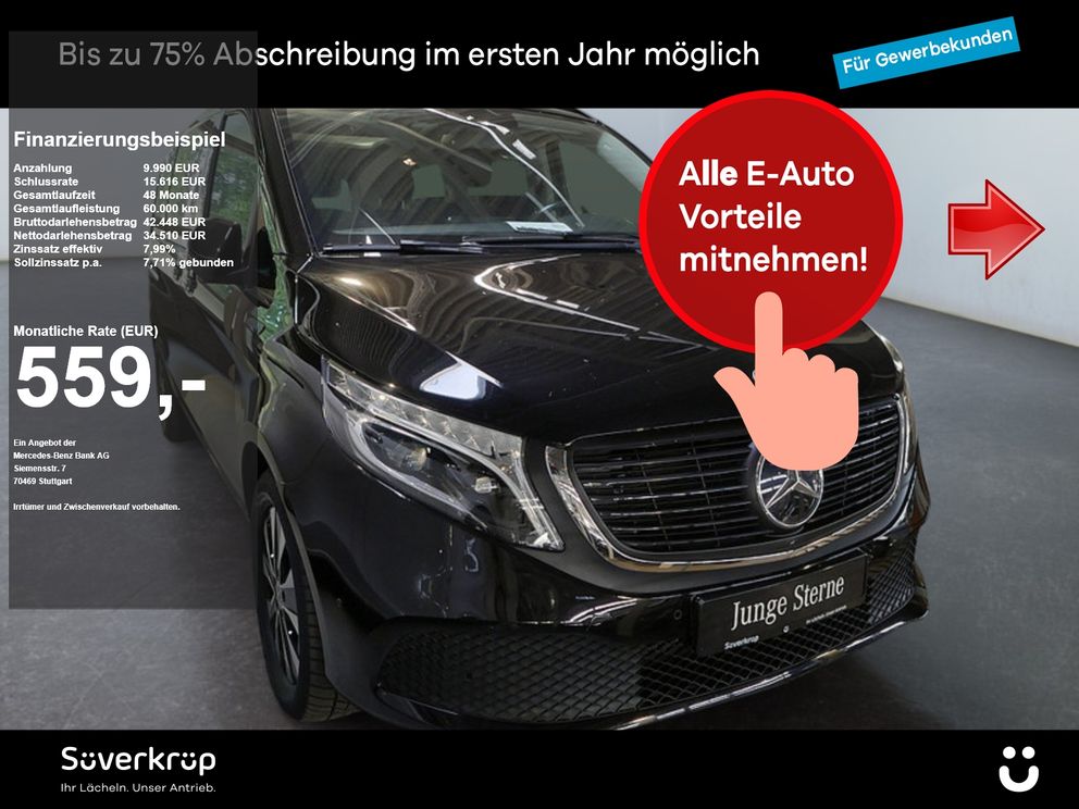 MERCEDES-BENZ EQV 300 PANORAMA LED TISCH DISTRONIC LM 360° 360