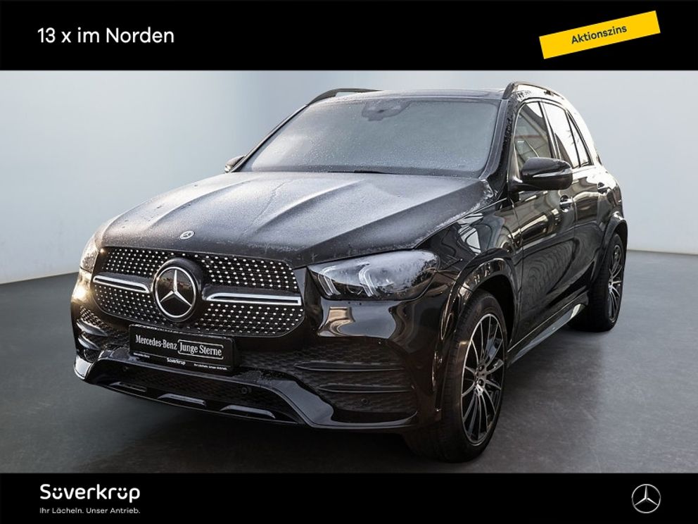 MERCEDES-BENZ GLE 350 de 4M AMG BURM NIGHT WIDE 360 AHK DISTR