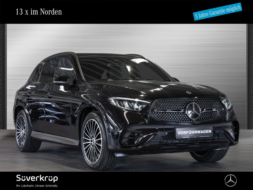 MERCEDES-BENZ GLC 200 d 4M AMG NIGHT SPUR PANO AHK 360 PDC