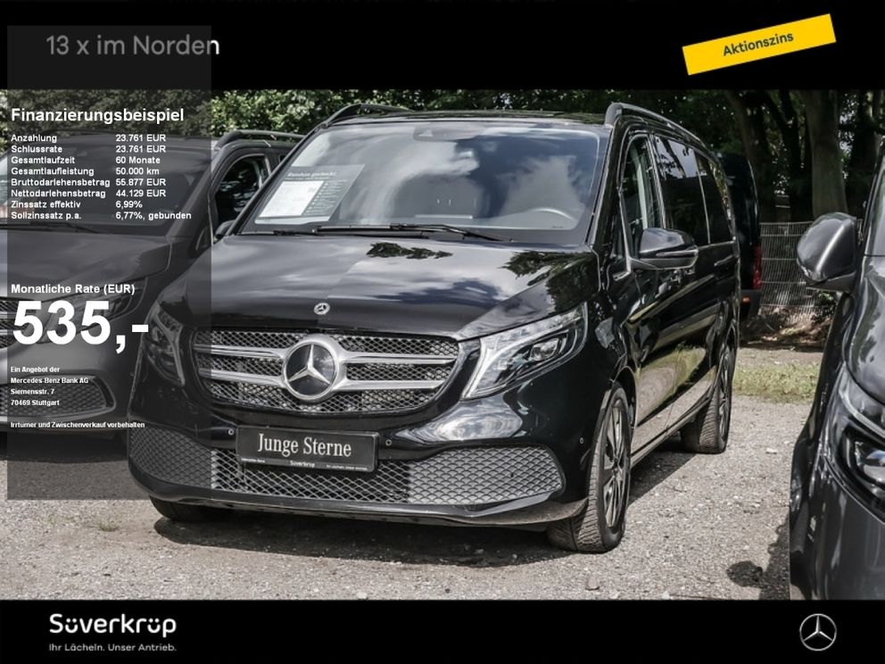MERCEDES-BENZ V 250 EDITION EXTRAL NAVI KAMERA LED 8SITZER