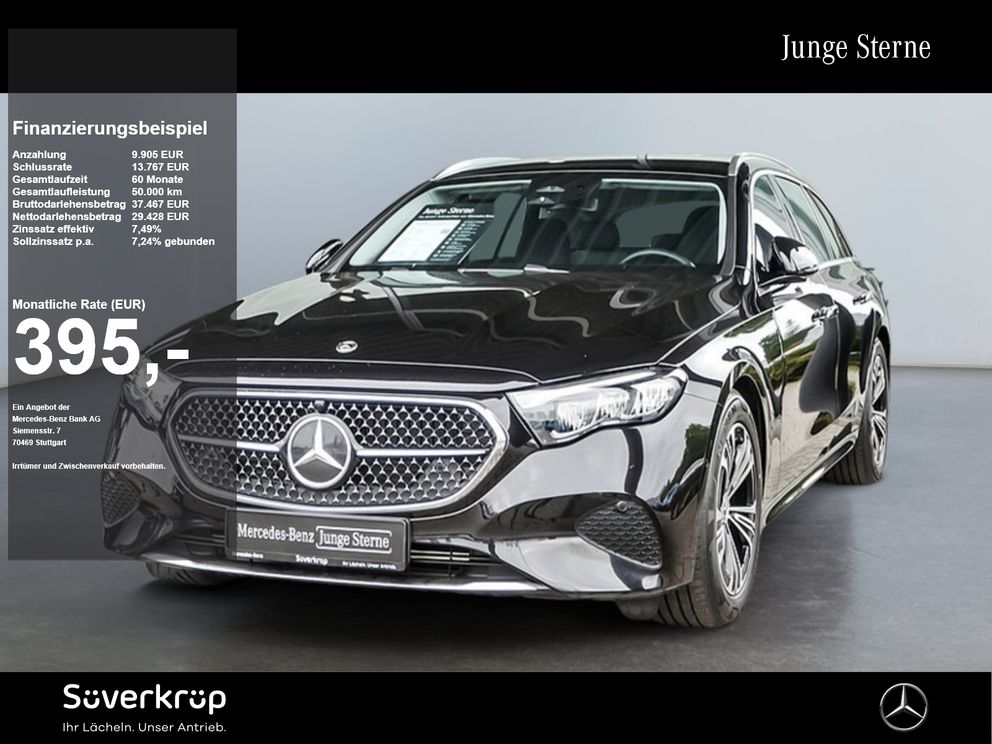 MERCEDES-BENZ E 220 T d ,  AVANTGARDE AHK DISTR KAMERA SPUR