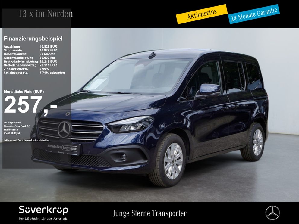 MERCEDES-BENZ T 180 PROGRESSIVE STANDARD LED KAMERA AUTOMATIK KLIMAAUTOMATIK