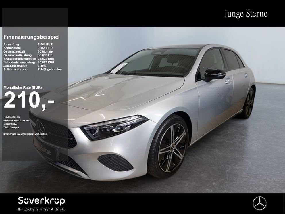 MERCEDES-BENZ A 180 NIGHT PROGRESSIVE MULTI KAMERA PANO SPUR