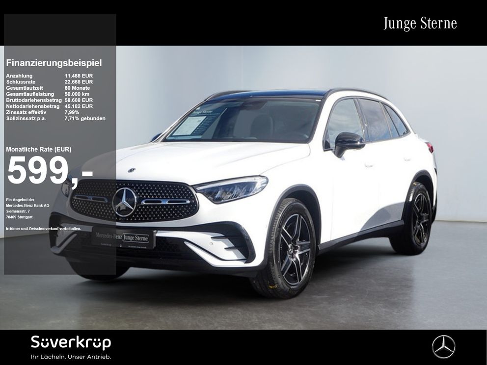 MERCEDES-BENZ GLC 220 d 4M | AMG BURM NIGHT MEMO 360 AHK DISTR