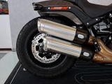 Harley Davidson Fat Bob seitlicher Kennzeichenträger