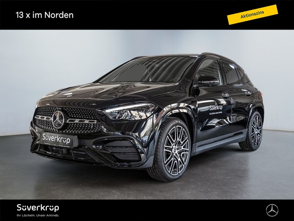 MERCEDES-BENZ GLA 200 d AMG NIGHT 360 AHK DISTR KAMERA SPUR