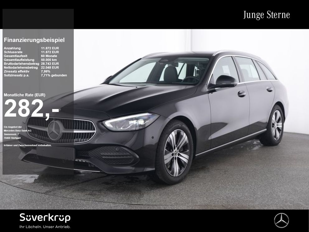 MERCEDES-BENZ C 200 T d , AVANTGARDE MEMO 360 DISTR KAMERA PDC