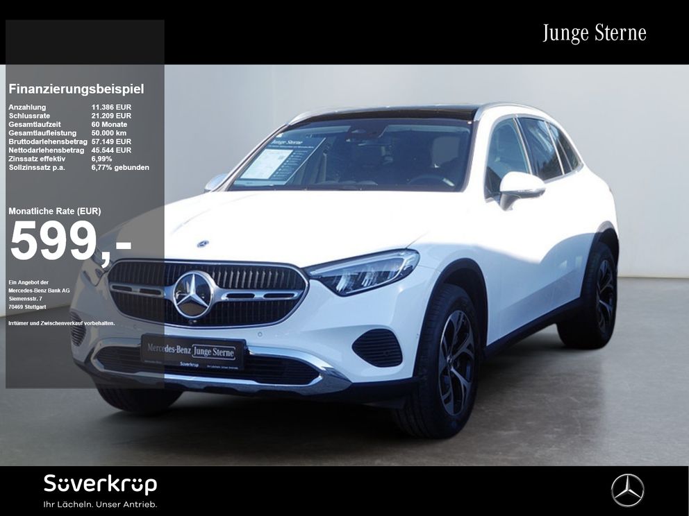 MERCEDES-BENZ GLC 300 e 4M , NAVI LED AHK Distr Pano 360 PDC