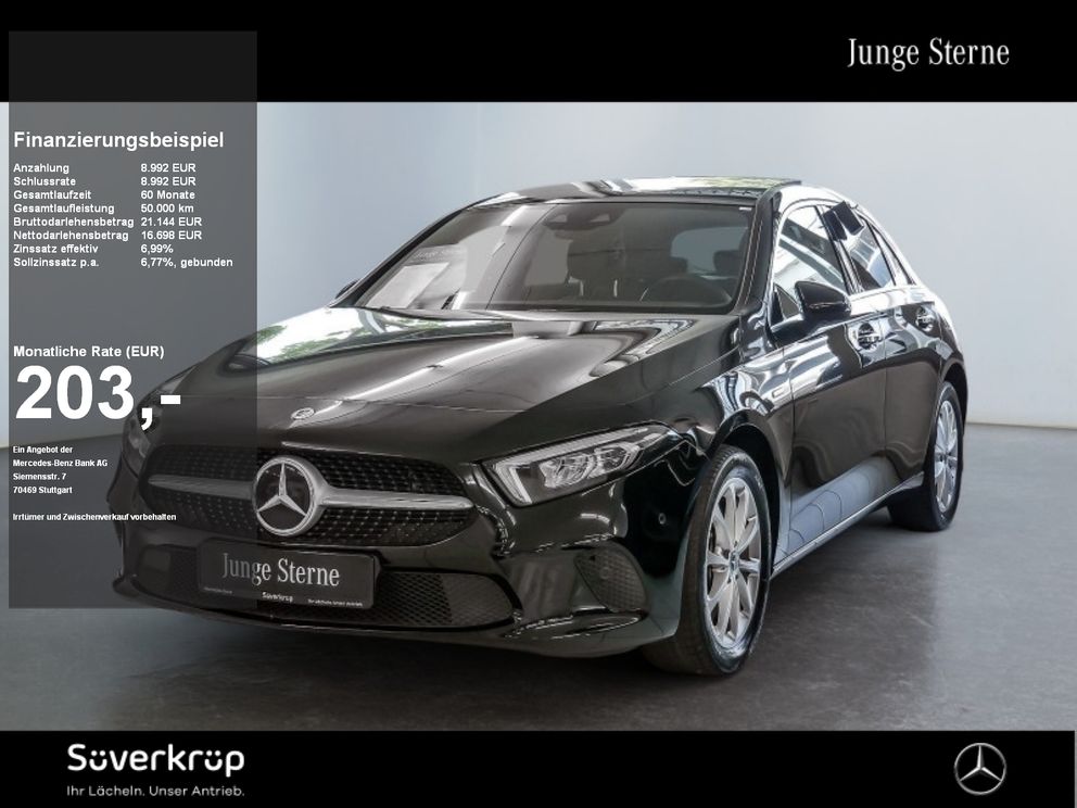 MERCEDES-BENZ A 250 e PROGRESSIVE SPUR PANO KAMERA PDC SHZ