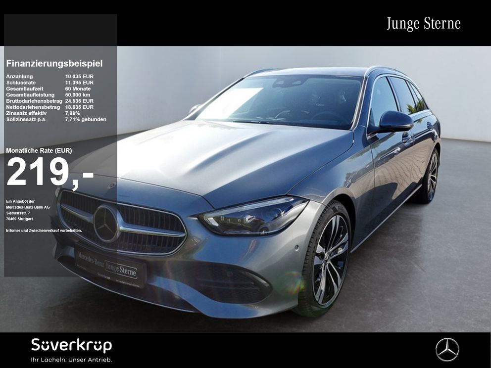 MERCEDES-BENZ C 220 d T //  AVANTGARDE MEMO AHK DISTR KAMERA
