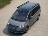 VW California Beach Camper Motor: 2,0 l TDI SCR 110 kW Getriebe: 7-Gang-Doppelkupplungsgetriebe Radstand: 3124 mm LÜ