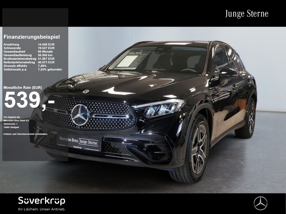 MERCEDES-BENZ GLC 220 d 4M | AMG BURM NIGHT MEMO 360 AHK DISTR