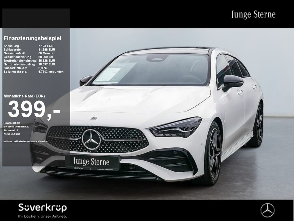 MERCEDES-BENZ CLA 200 d SB , AMG Night Pano Kamera LED Sound