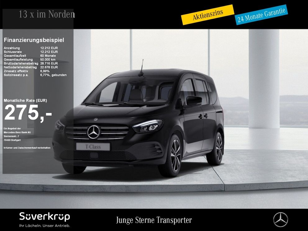 MERCEDES-BENZ T 180 d PROGRESSIVE WINTER LED NAVI STANDARD AHK