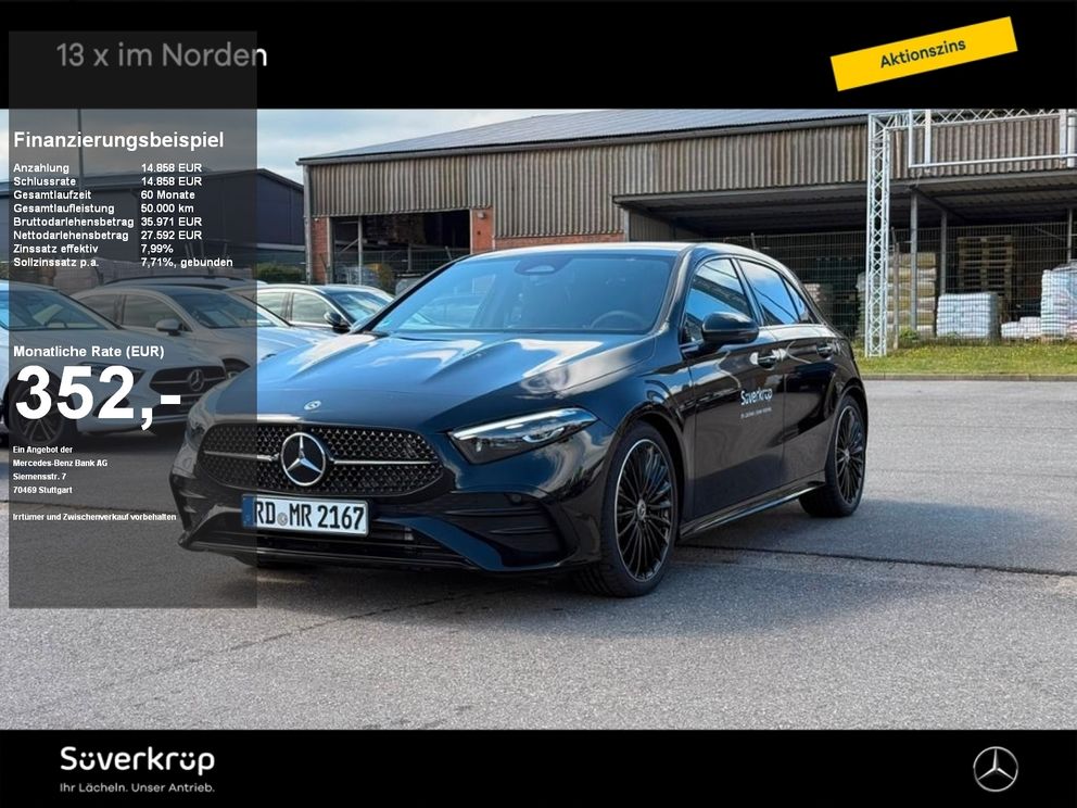 MERCEDES-BENZ A 220 d AMG NIGHT MULTI 360 DISTR KAMERA PANO