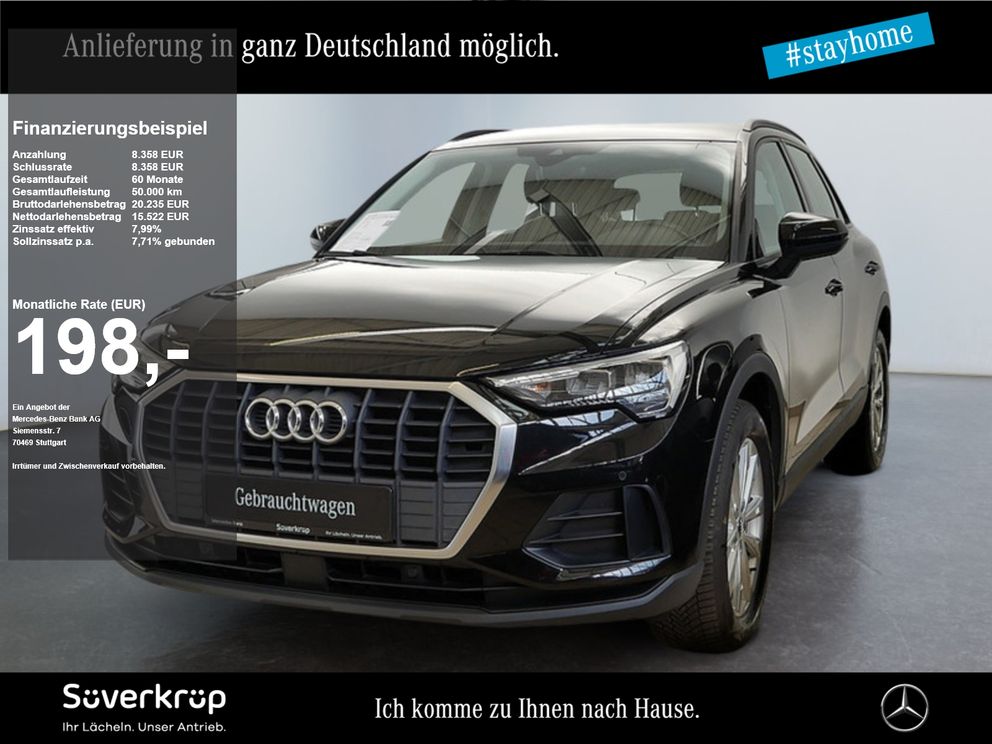 AUDI Q3 35 1.5 TFSI basis AHK SPUR PDC SHZ