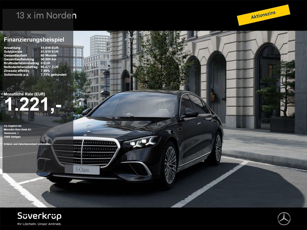 MERCEDES-BENZ S 350 d 4MATIC Limousine BURM MEMO 360 AIRMATIC