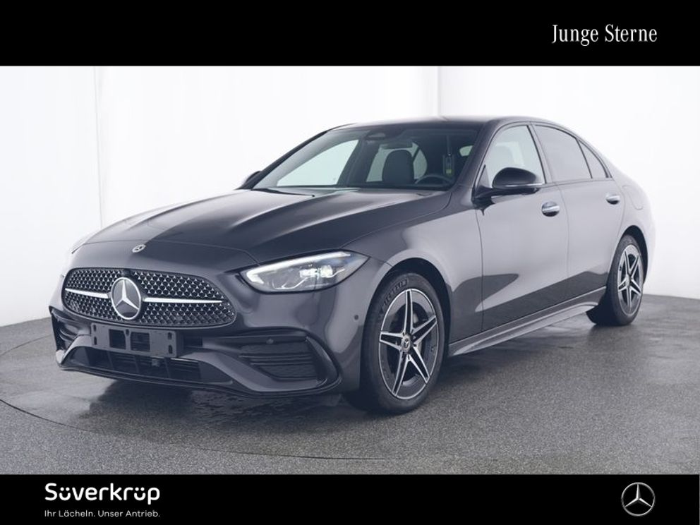 MERCEDES-BENZ C 300 e , AMG BURM NIGHT MEMO 360 AHK DISTR PANO