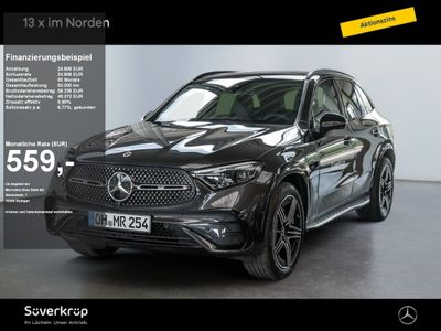 MERCEDES-BENZ GLC 300 d 4M AMG NIGHT SPUR PANO AHK DISTR 360