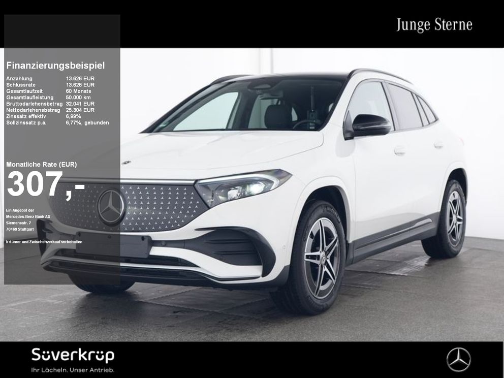 MERCEDES-BENZ EQA 300 4M , AMG NIGHT SPUR PANO STANDH KAMERA