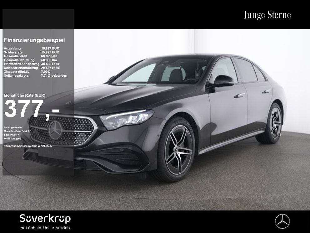 MERCEDES-BENZ E 200 , AMG NIGHT DISTR KAMERA SPUR PDC SHZ