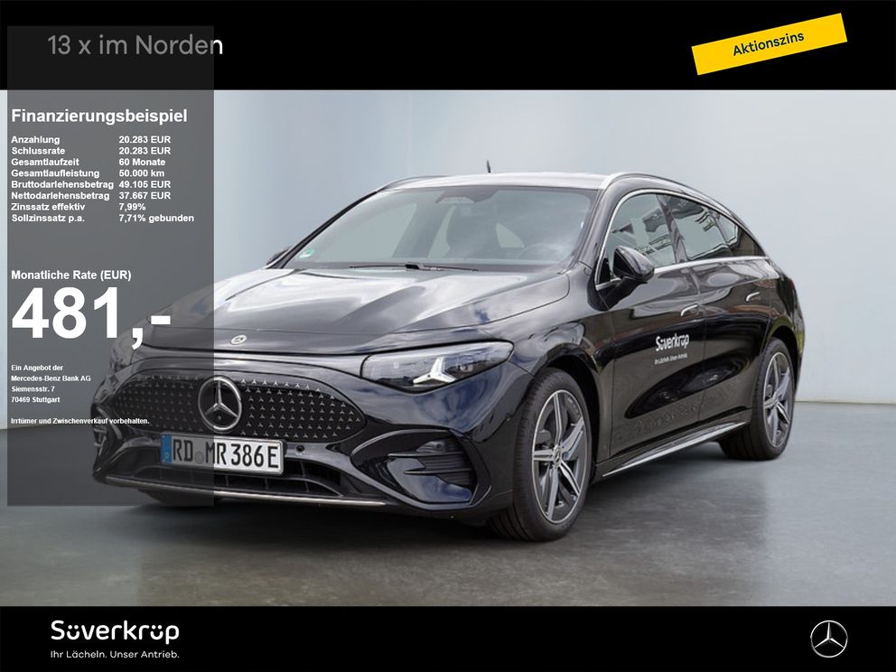MERCEDES-BENZ CLA 250+ Shooting Brake mit EQ Technologie AMG