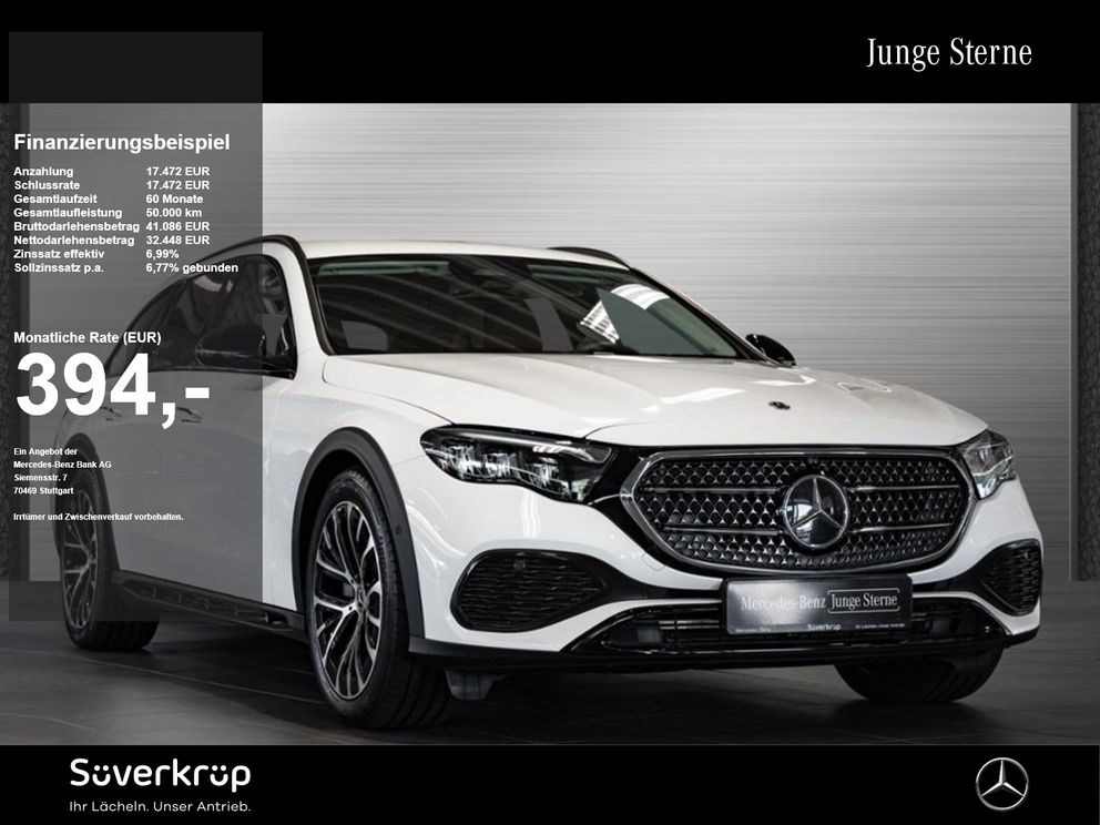 MERCEDES-BENZ E 220 T d 4M All-Terrain , AVANTGARDE NIGHT AHK