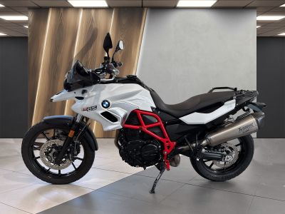 BMW F 700 GS-Sportauspuff+Tieferlegung+Windschild-hoch