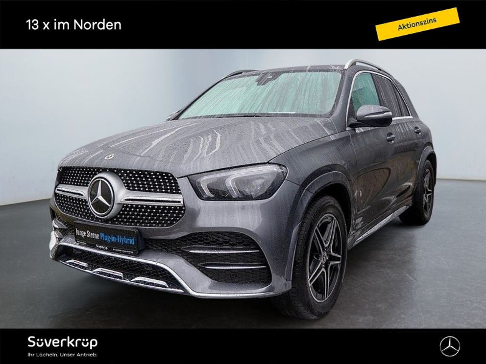 MERCEDES-BENZ GLE 350 de 4M AMG WIDE 360 KAMERA SPUR STANDH