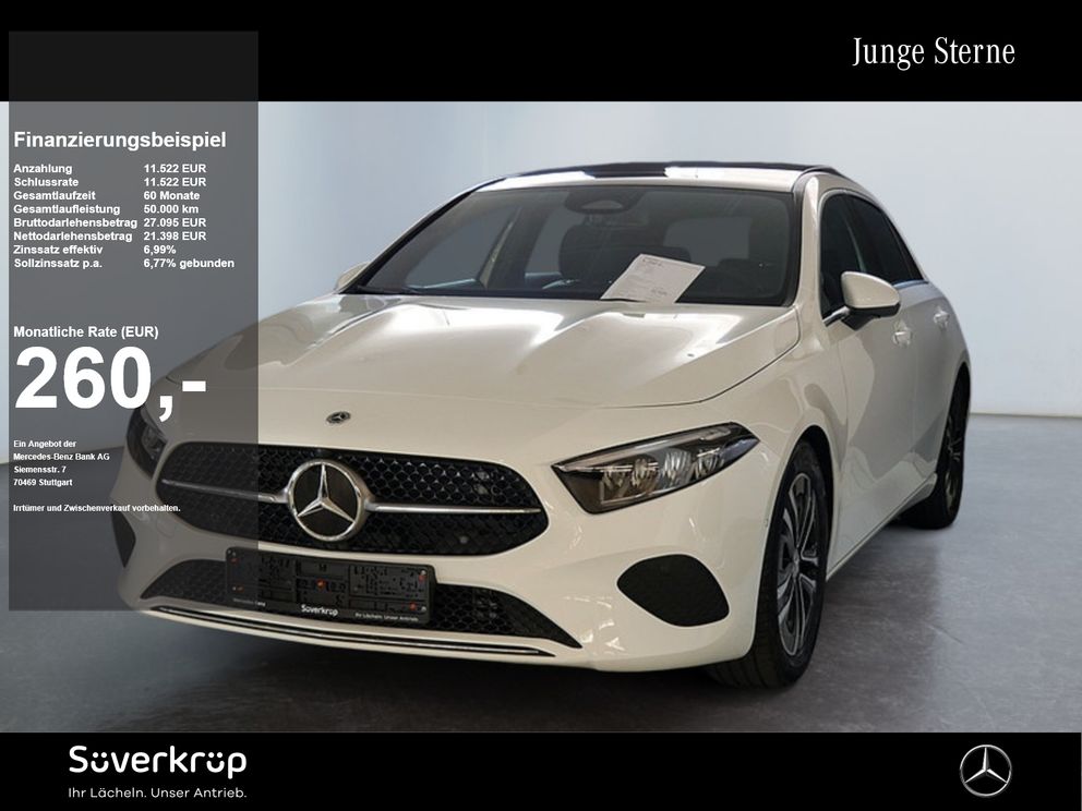 MERCEDES-BENZ A 200 d , PROGRESSIVE AHK KAMERA PANO SPUR PDC