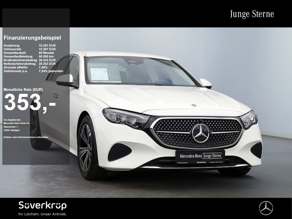 MERCEDES-BENZ E 200 , AVANTGARDE DISTR KAMERA SPUR PDC SHZ